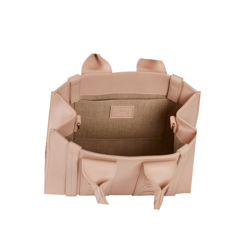 Chloé Small Woody Tote Light Pink