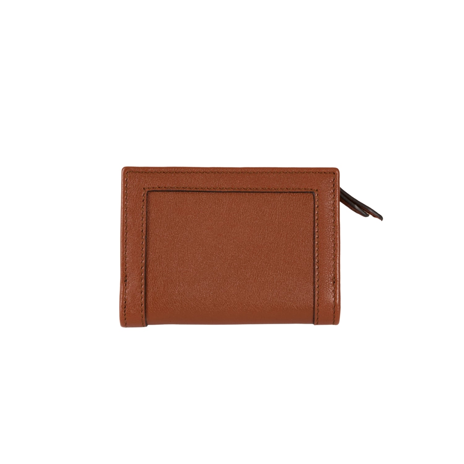 Gucci Bamboo GG Marmont Leather Compact Wallet Brown