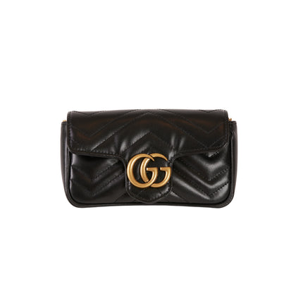 Gucci Marmont Super Mini Crossbody Black