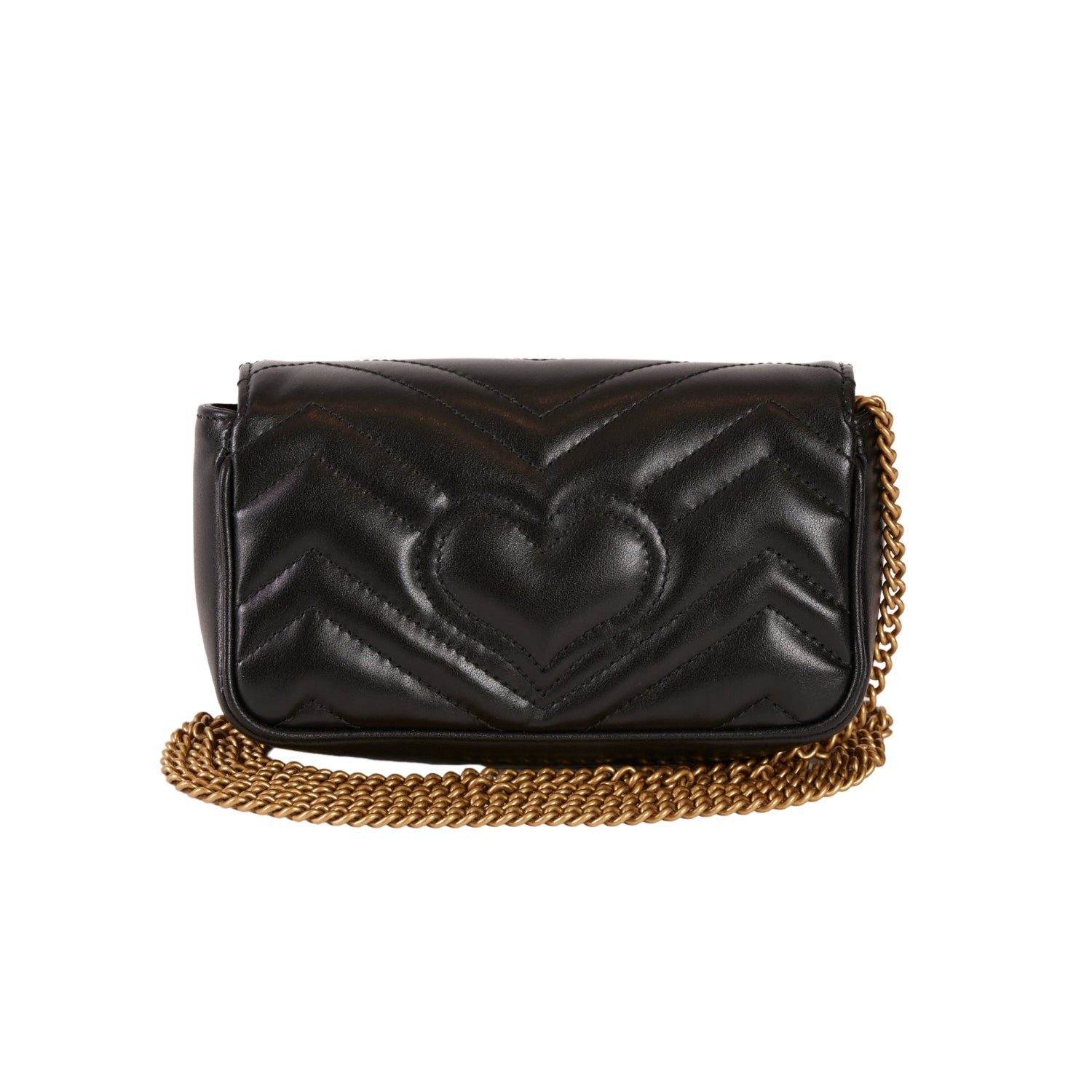 Gucci Marmont Super Mini Crossbody Black
