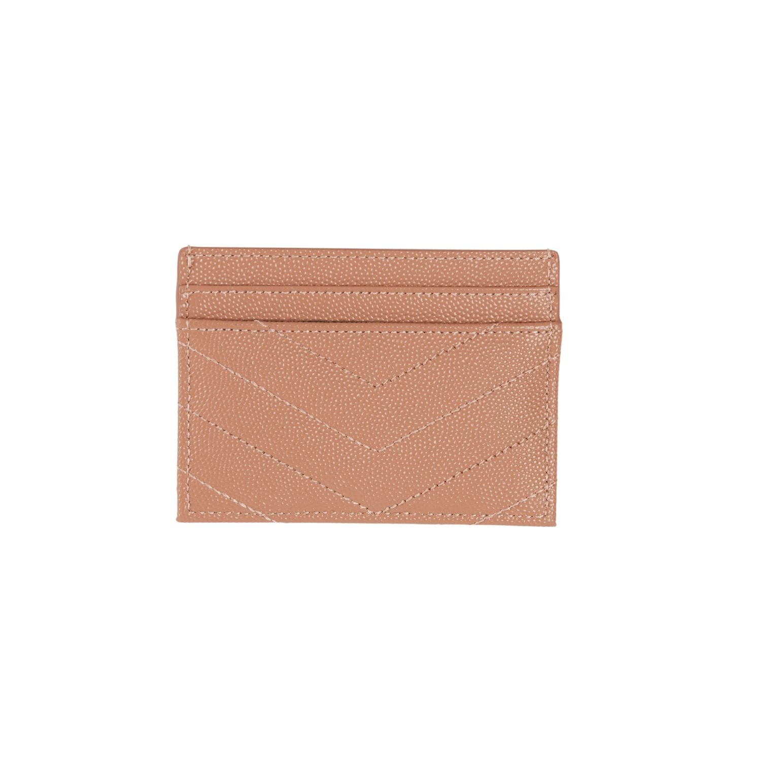 YSL Cassandre Card Case Blush