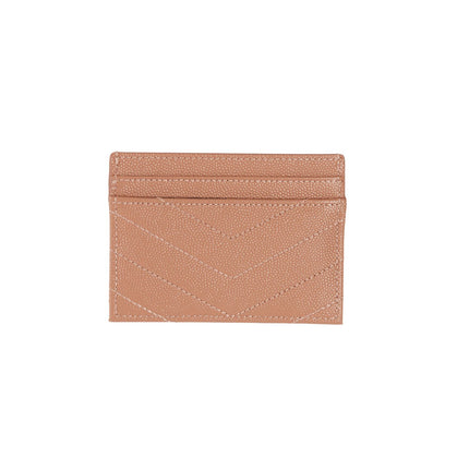 YSL Cassandre Card Case Blush