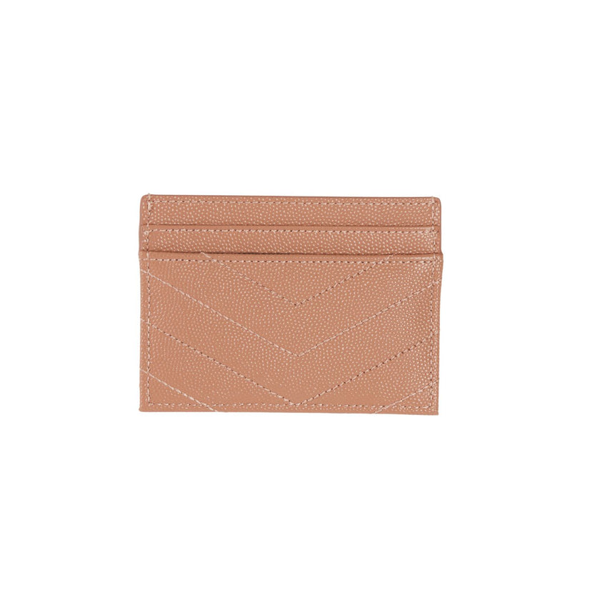 YSL Cassandre Card Case Blush