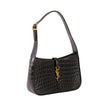YSL Le 5 a 7 Black Croc