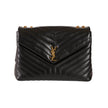 YSL Loulou Large Black GHW