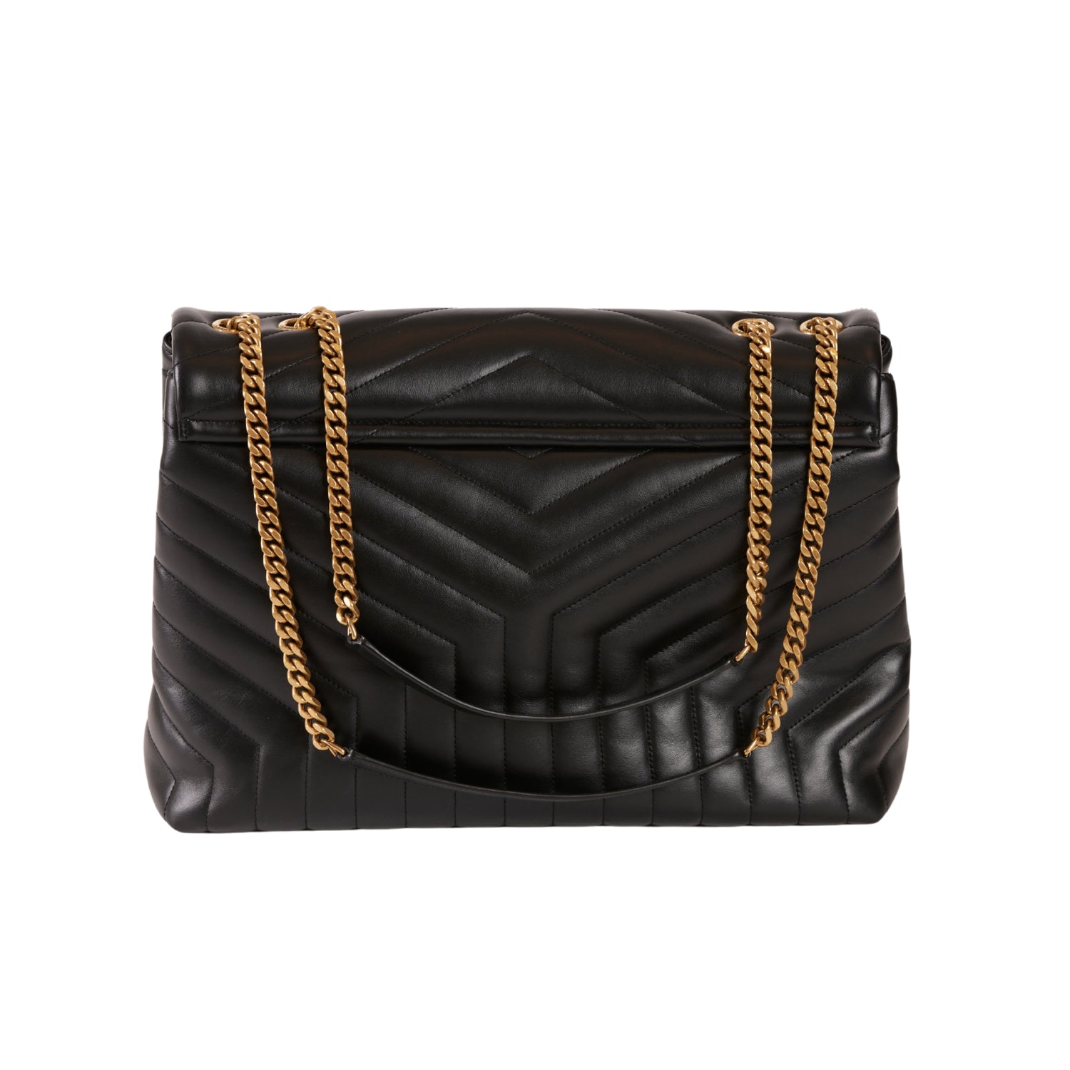 YSL Loulou Large Black GHW