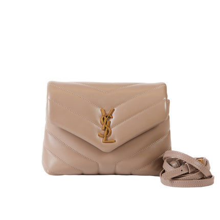 YSL Loulou Toy Light Grey