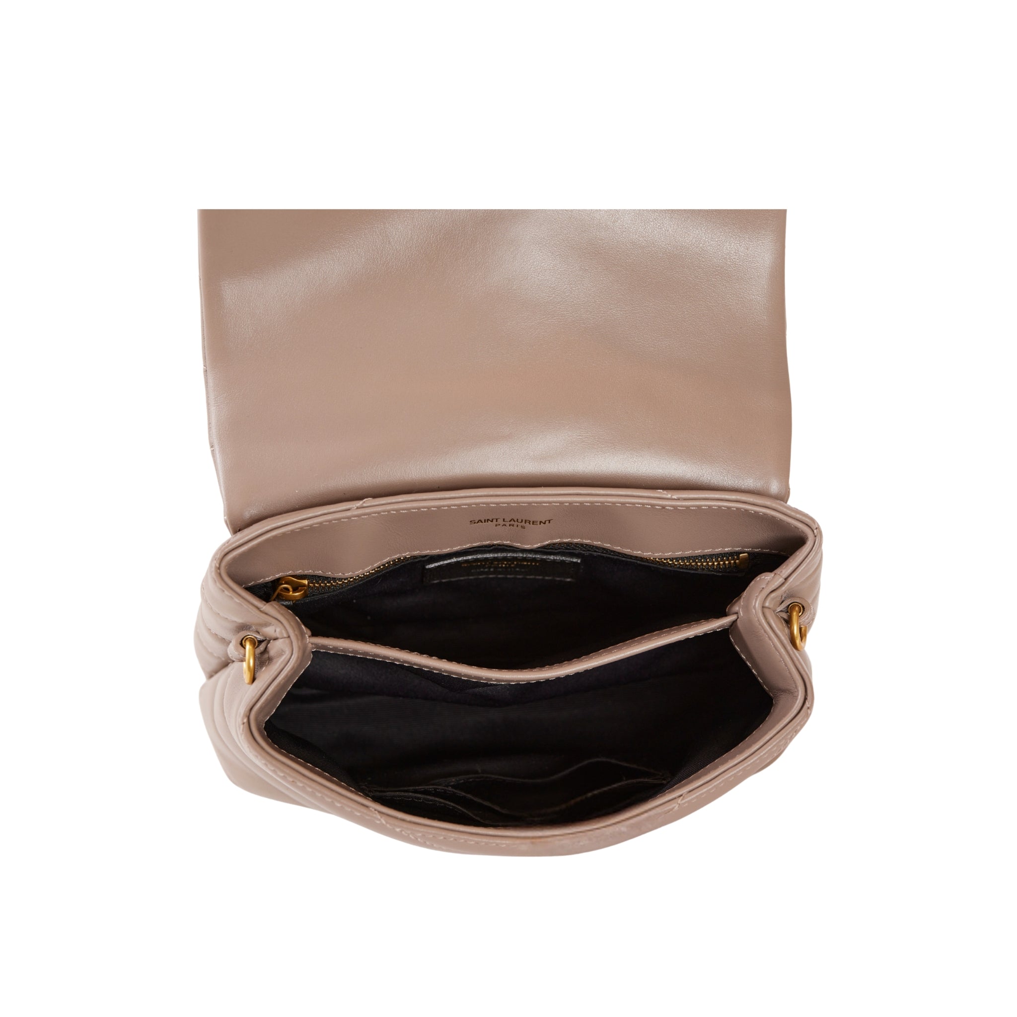 YSL Loulou Toy Light Grey