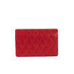 YSL Paris Angie Leather Chain Shoulder Bag Red