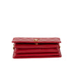 YSL Paris Angie Leather Chain Shoulder Bag Red