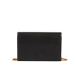 YSL Paris Kate Leather Chain Wallet Black