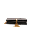 YSL Paris Kate Leather Chain Wallet Black