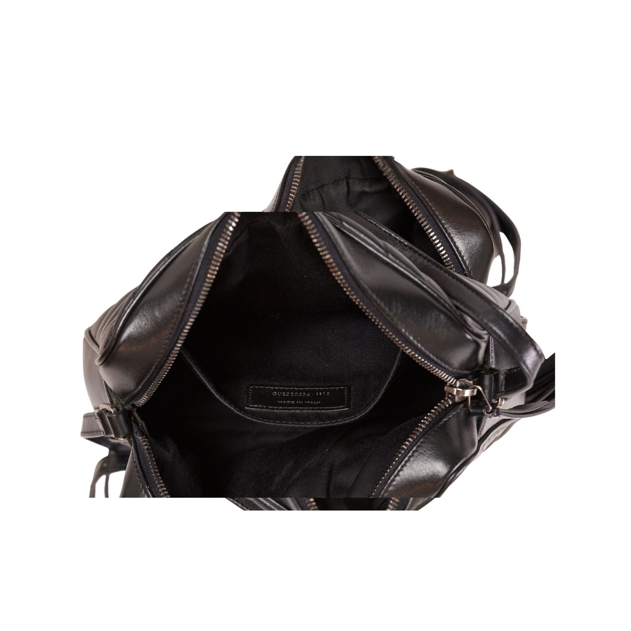 YSL Paris Lou Camera Shoulder Bag Black