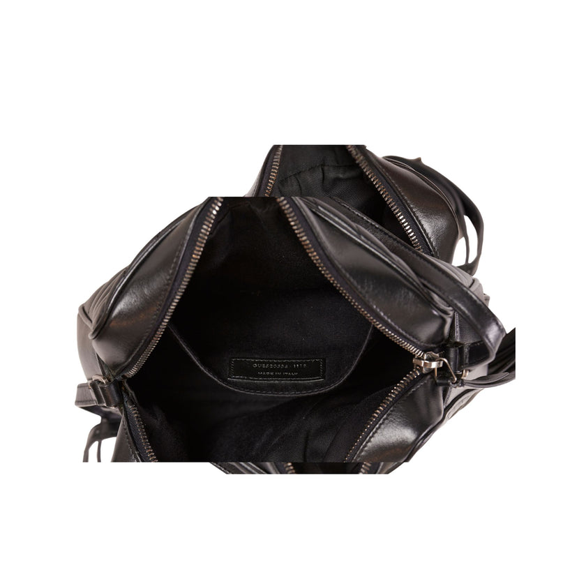 YSL Paris Lou Camera Shoulder Bag Black