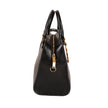 YSL Paris Navy Cabas Leather 2 Way Handbag Black