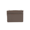 YSL Paris Sunset Leather Shoulder Bag Gray