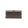 YSL Paris Sunset Leather Shoulder Bag Gray