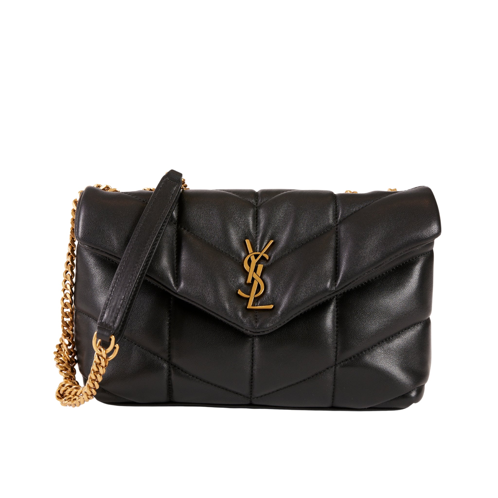 YSL Puffer Small Black