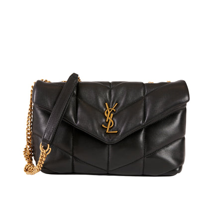 YSL Puffer Small Black