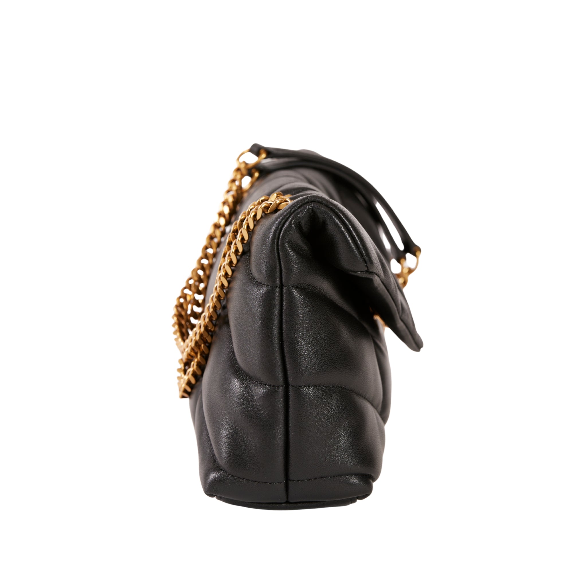 YSL Puffer Small Black