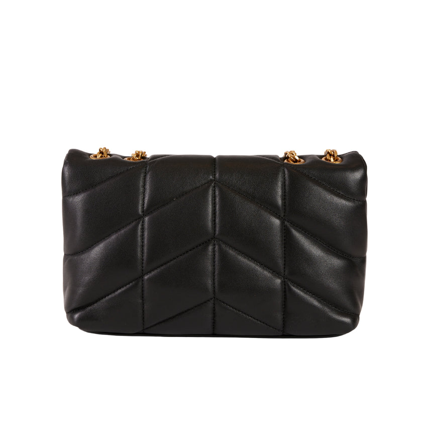 YSL Puffer Small Black