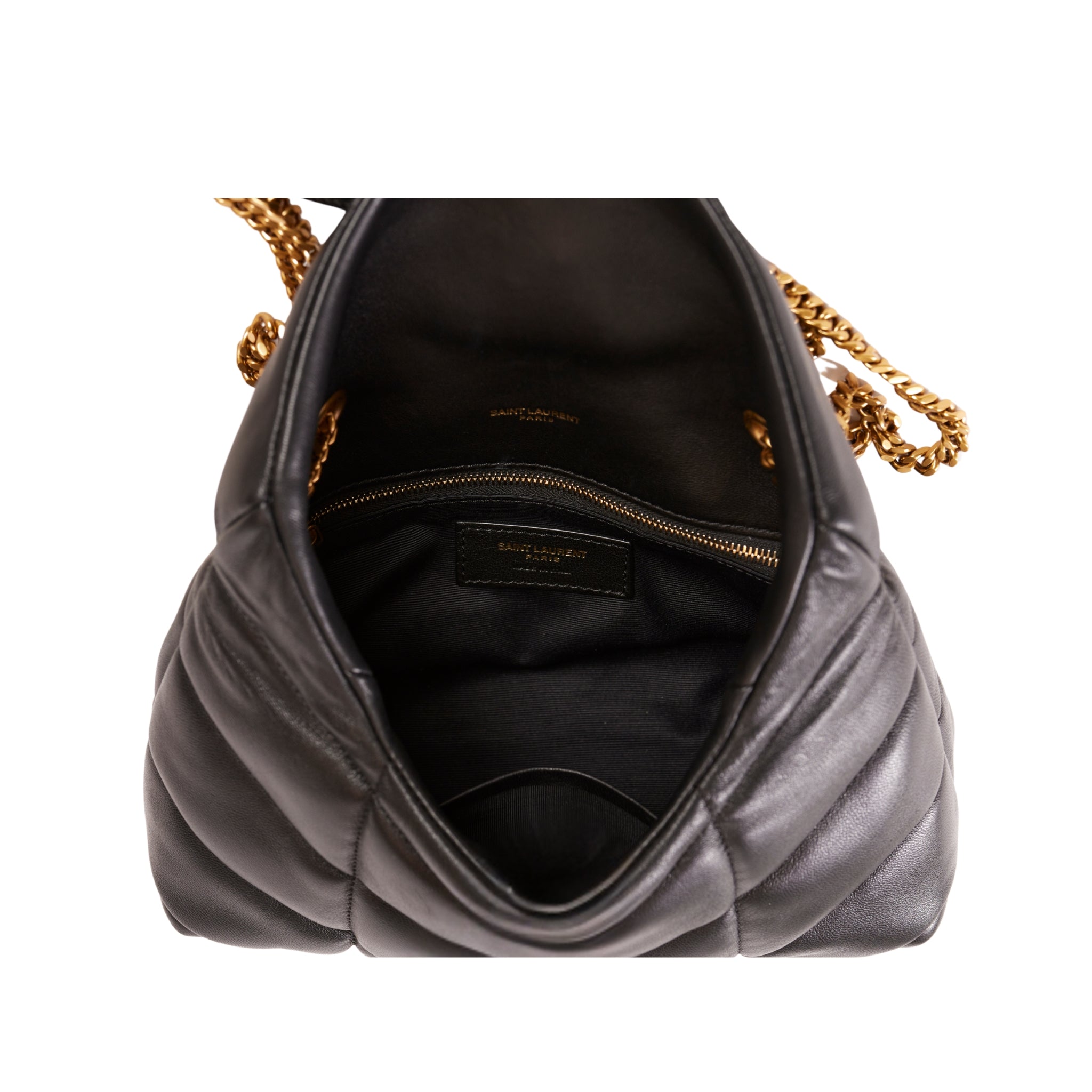 YSL Puffer Small Black