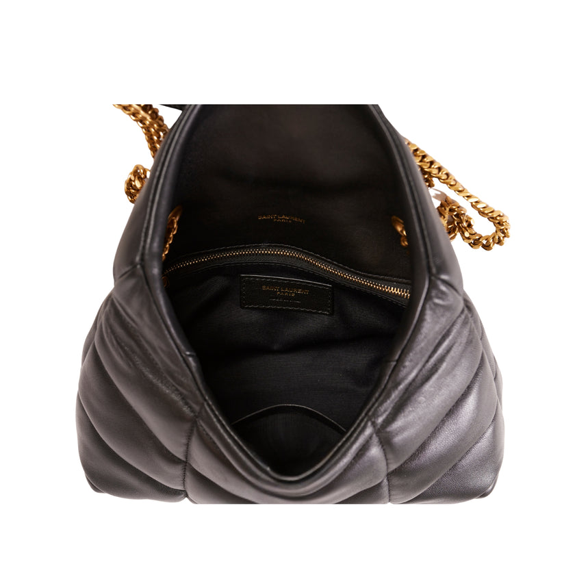 YSL Puffer Small Black