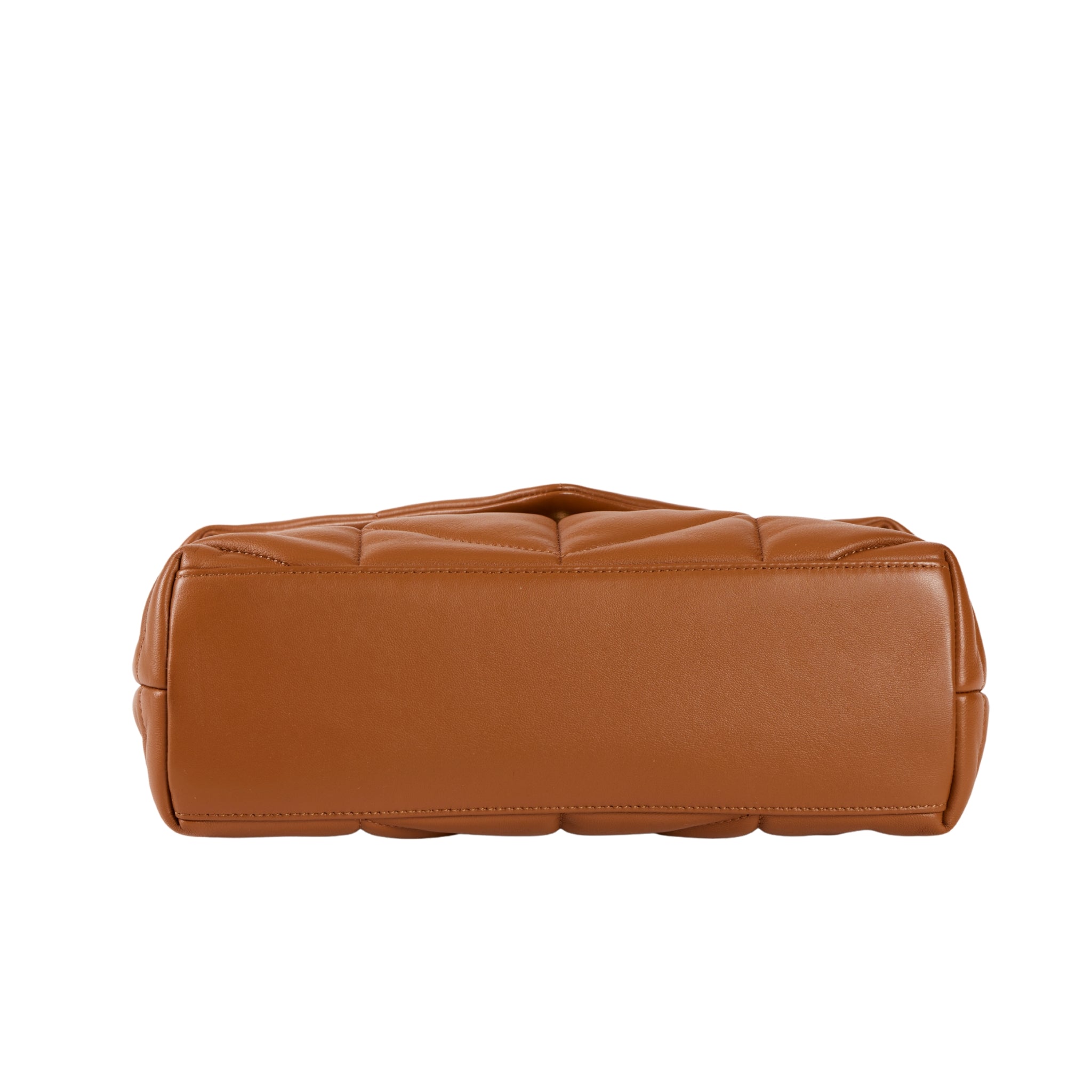 YSL Puffer Small Cognac