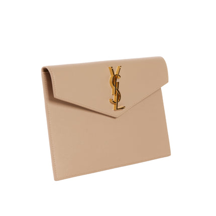 YSL Uptown Pouch Beige