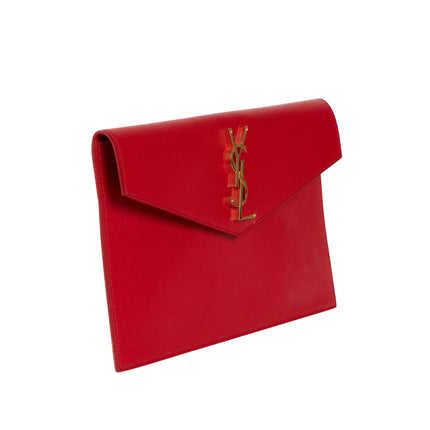 YSL Uptown Pouch Red