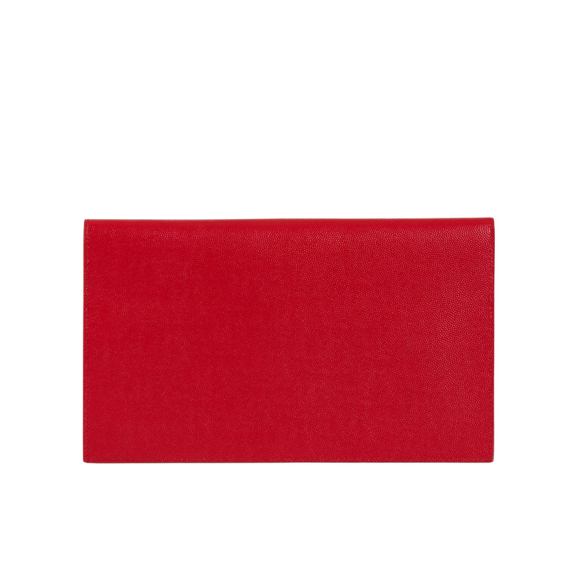 YSL Uptown Pouch Red